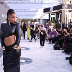 Chloe Bailey attends the 2022 Billboard Music Awards at MGM Grand Garden Arena on May 15