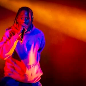 Photo of Travis Scott performaing in Cananda for Spotify New AF playlist