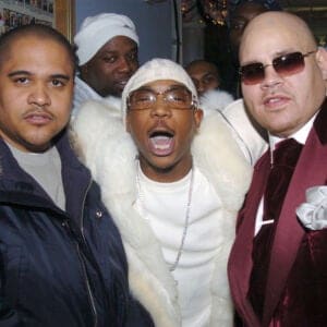 Irv Gotti, Ja Rule and Fat Joe during MTV's "Iced Out" New Year's Eve 2005 - Backstage at MTV Studios - Times Square in New York City, New York, United States.