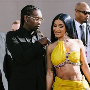 LAS VEGAS, NEVADA - MAY 01: Offset and Cardi B arrive at the 2019 Billboard Music Awards at MGM Grand Garden Arena on May 01, 2019 in Las Vegas, Nevada.