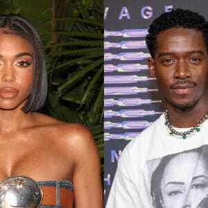 Lori Harvey (Photo by Rob Kim/Getty Images for W Magazine) Damson Idris (Photo by Emma McIntyre/Getty Imagesfor Rihanna's Savage X Fenty Show Vol. 4 presented by Prime Video)