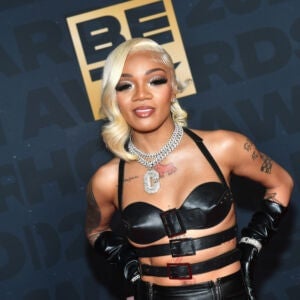 GloRilla attends the BET Hip Hop Awards 2022 on September 30, 2022 in Atlanta, Georgia.