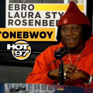 Stonebwoy on Ebro in the Morning