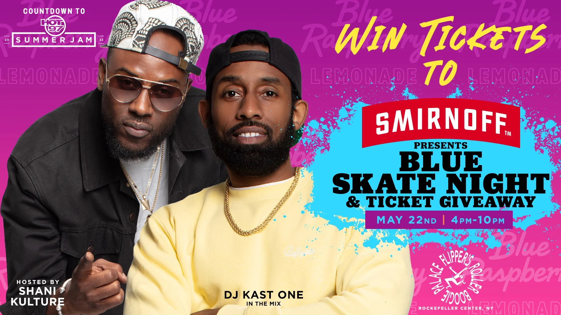 Win Passes To Smirnoff Presents Blue Skate Night At Flippers!